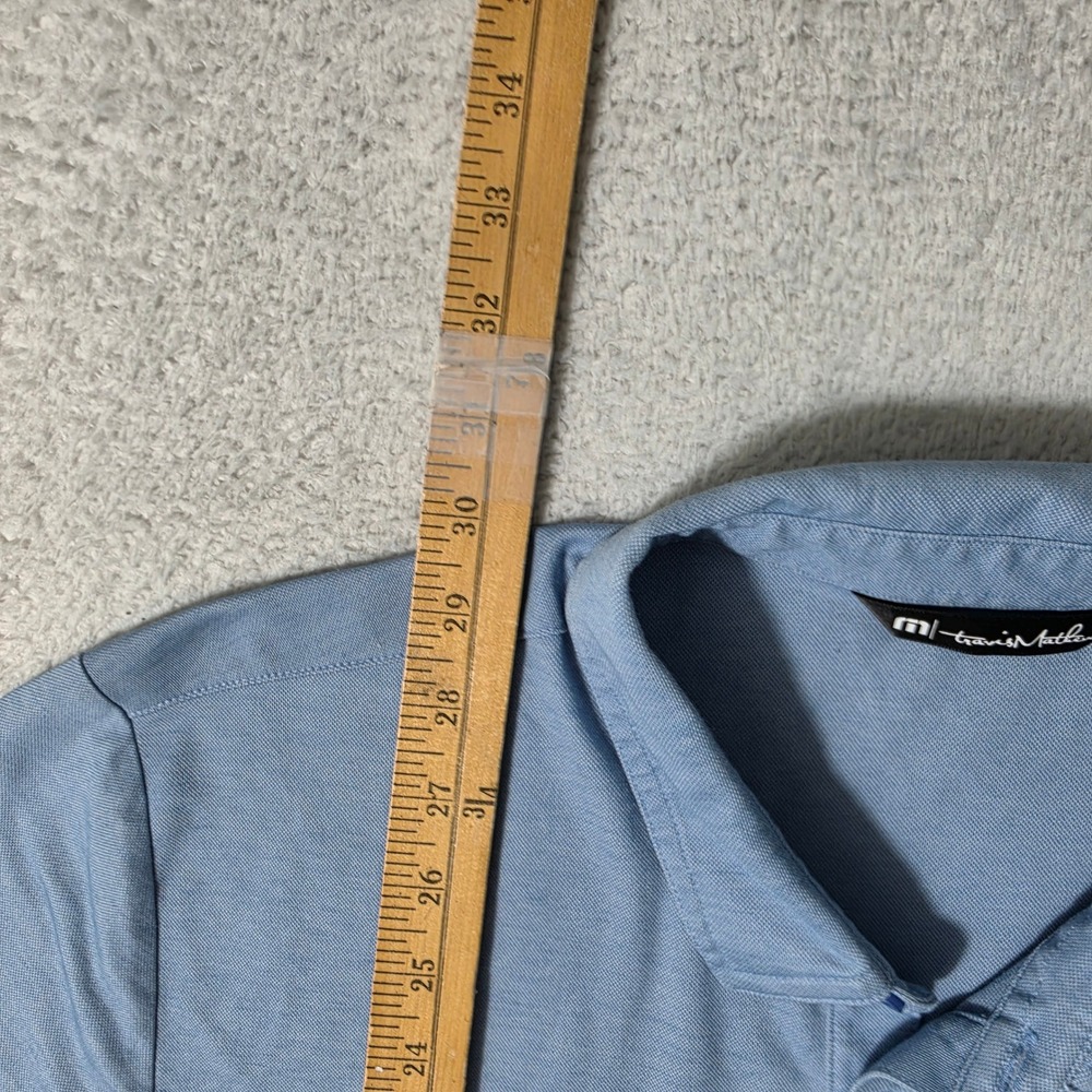 2 Pack! TravisMathew Polos Mens XL‎ Red Blue Bundle Short Sleeve Golf Athletic - Picture 8 of 14